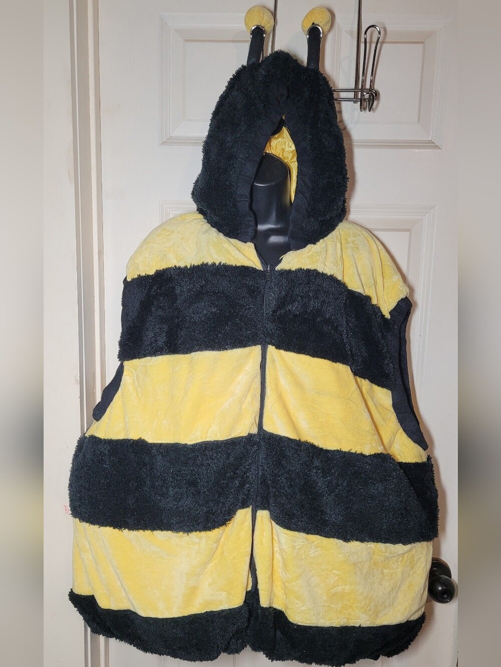 Plush Bumblebee Hooded Costume